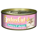 Aatas Cat Savory Salmon & Shrimp in Gravy Canned Cat Food 80g