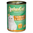 Aatas Cat Soupy Stew Tuna Red Meat With Vegetables In Gravy Grain-Free Adult Canned Cat Food 400g