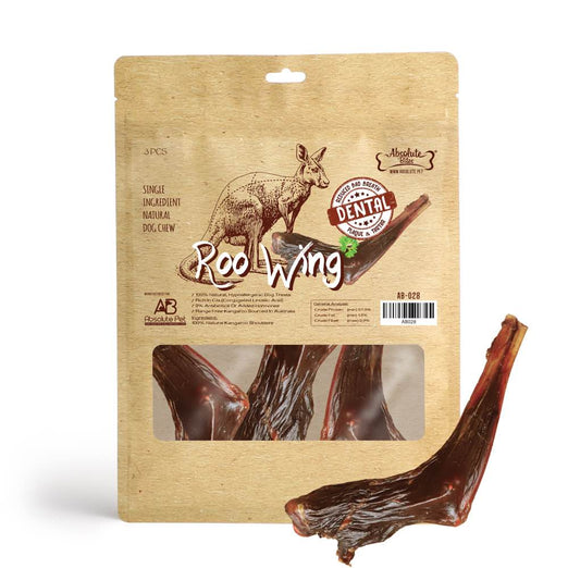 Absolute Bites Roo Wings Air Dried Dog Treats 330g - Kohepets
