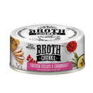 Absolute Holistic Broth Chunks Chicken Cutlets & Cranberry Grain-Free Canned Food For Cats & Dogs 80g