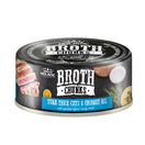 Absolute Holistic Broth Chunks Tuna Thick Cuts & Coconut Oil Grain-Free Canned Food For Cats & Dogs 80g