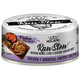 Absolute Holistic Raw Stew Chicken & Mountain Lobster Grain-Free Canned Cat & Dog Food 80g - Kohepets