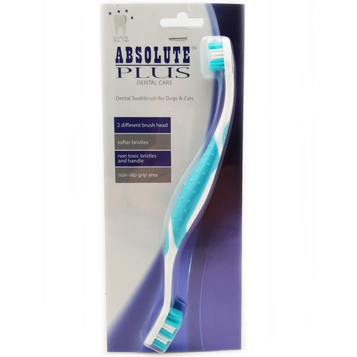 Absolute Plus Double-Sided Toothbrush For Cats & Dogs - Kohepets