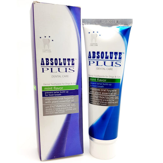 Absolute Plus Dental Toothpaste For Cats & Dogs (Mint Flavour) 100g - Kohepets