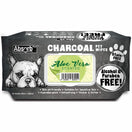 4 FOR $20: Absorb Plus Charcoal Aloe Vera Scented Pet Wipes 80ct