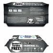 3 FOR $15: Absorb Plus Charcoal Baby Powder Scented Pet Wipes 80ct - Kohepets
