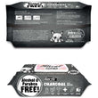 3 FOR $15: Absorb Plus Charcoal Floral Scented Pet Wipes 80ct - Kohepets