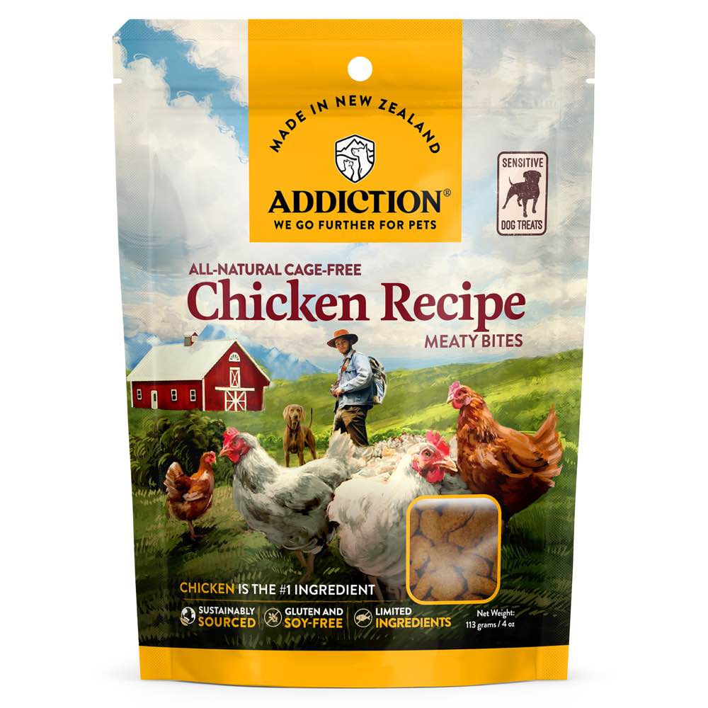 Addiction Meaty Bites Grain Free Chicken Dog Treats - Kohepets
