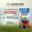 15% OFF/FREE TREATS: Addiction Mega Grain Free Dry Dog Food 44lb (20kg)