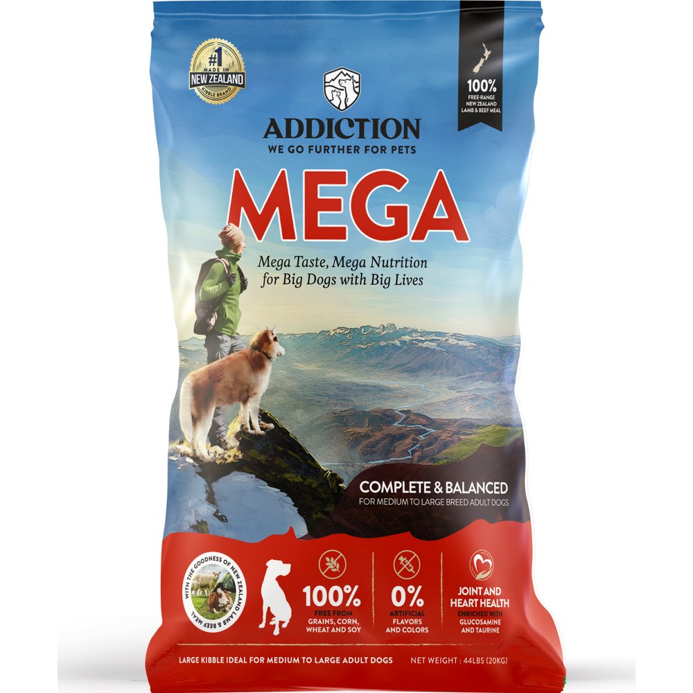 20% OFF: Addiction Mega Grain Free Dry Dog Food - Kohepets