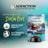 '30% OFF 10lb(Exp 10 Feb 23)/BUNDLE DEAL': Addiction Salmon Bleu Grain Free Dry Cat Food - Kohepets