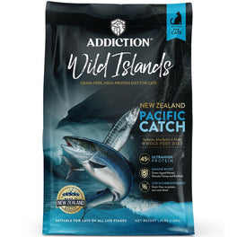 25% OFF: Addiction Wild Islands Pacific Catch Salmon, Mackerel & Hoki Grain-Free Dry Cat Food