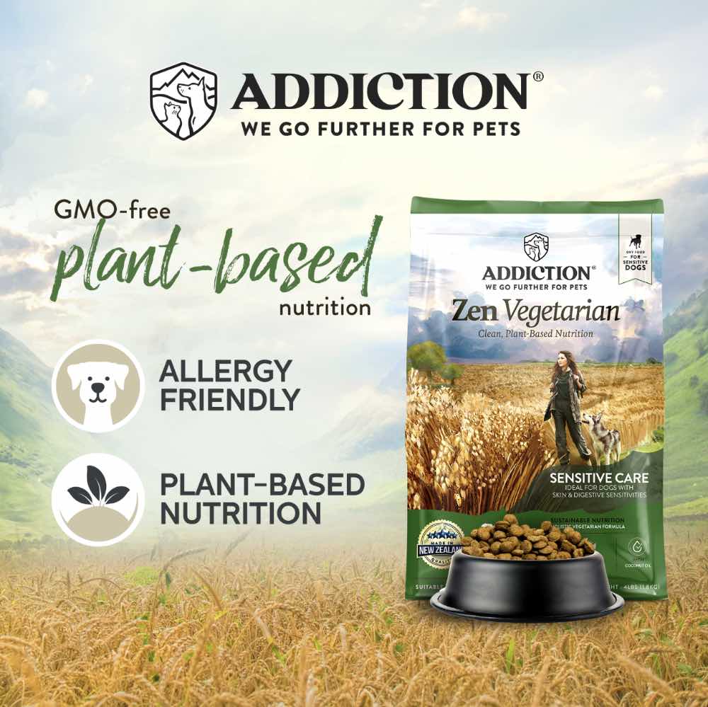 '30% OFF/BUNDLE DEAL': Addiction Zen Vegetarian Dry Dog Food - Kohepets