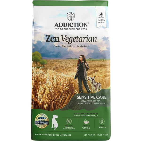 Addiction Zen Vegetarian Dry Dog Food Kohepets
