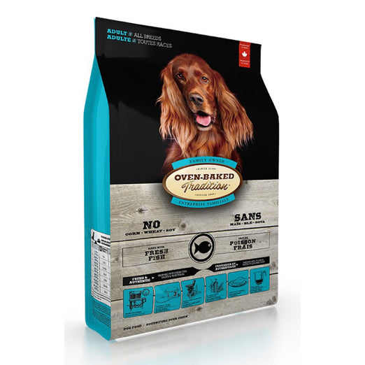 10% OFF 12.5lb (Exp 20 Jun): Oven-Baked Tradition Fish Adult Dry Dog Food - Kohepets