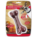 All For Paws BBQ Rubber Crunch Bone Dog Toy - Kohepets