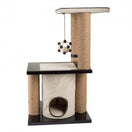All For Paws Two Level Climb and Play Cat Scratcher