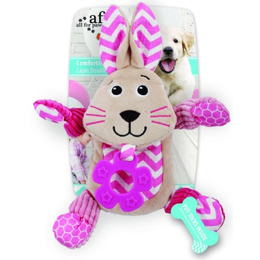 All For Paws Little Buddy Comforting Bunny Dog Toy - Kohepets