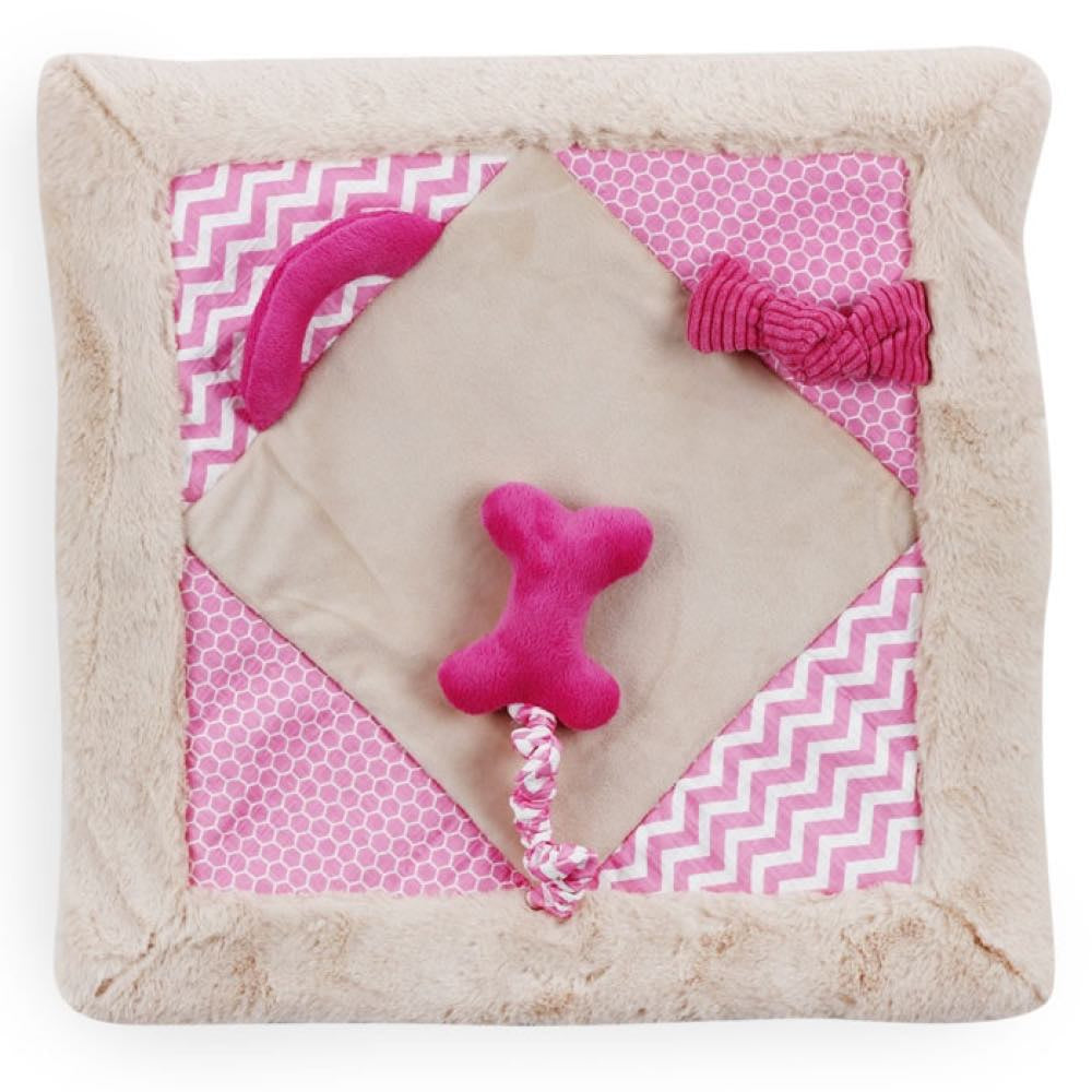 All For Paws Little Buddy Play Mat Dog Toy (Pink) - Kohepets