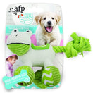 All For Paws Little Buddy Snick-Snack Frog Dog Toy