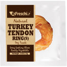 AFreschi Natural Turkey Tendon Ring Grain-Free Dog Chew (Small) 12g