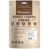 15% OFF: AFreschi Turkey Tendon Coil Grain-Free Dog Chews (Large) 80g