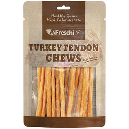 15% OFF: AFreschi Turkey Tendon Stick (Thin) Dog Chews 150g
