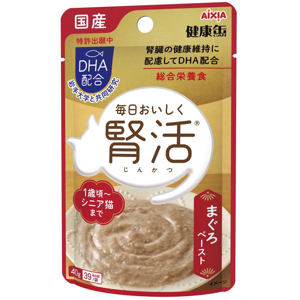 16% OFF: Aixia Kenko Kidney Care Tuna Paste Pouch Cat Food 40g x 12