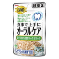 Aixia Kenko Oral Care Tuna With Flakes Pouch Cat Food 40gx12 - Kohepets