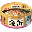 Aixia Kin-Can Mini Tuna with Salmon Canned Cat Food 70g - Kohepets