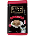 Aixia Kuro-Can Tuna & Skipjack Pouch Cat Food 70gx12 - Kohepets