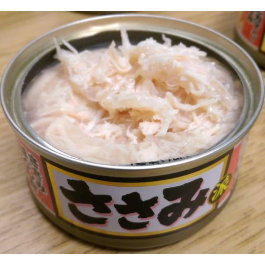 Aixia Sasami-Ha Chicken Fillet Flake With Crabstick Canned Cat Food 80g - Kohepets