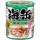 Aixia Umi-Can Mini Skipjack Tuna With Dried Skipjack Canned Cat Food 60g x 3