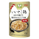 Aixia Iitoko Dori Hakata Jidori Chicken With Jellied Broth Pouch Cat Food 40g x 12