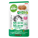 Aixia Miaw Miaw Juicy Fish Mix Adult Pouch Cat Food 70g x 12
