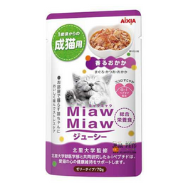 Aixia Miaw Miaw Juicy Pouch Dried Bonito for Cats - 70g - Kohepets