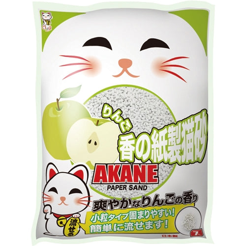 2 FOR $22: Akane Apple Paper Cat Litter 7L - Kohepets