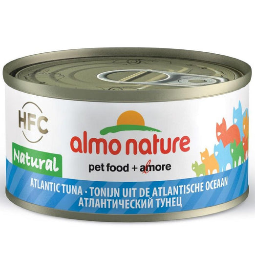 Almo Nature HFC Natural Atlantic Tuna Canned Cat Food 70g - Kohepets