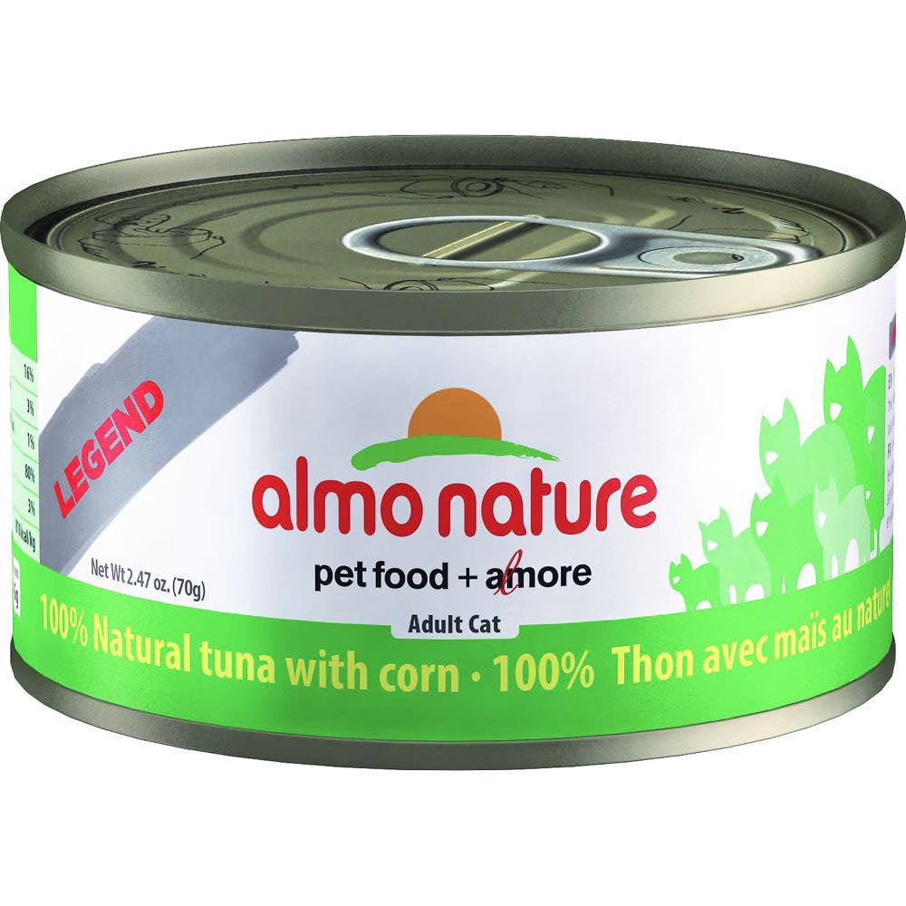 Almo Nature HFC Natural Tuna With Corn Canned Cat Food 70g - Kohepets
