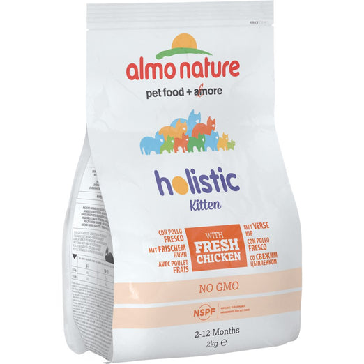 Almo Nature Holistic Kitten Chicken and Rice Dry Cat Food 2kg - Kohepets