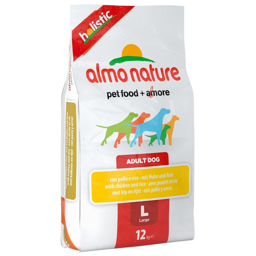 Almo Nature Holistic Large Adult Chicken & Rice Dry Dog Food 12kg - Kohepets