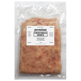 Alpha Origin Premium Crocodile Minced Meat Frozen Raw Dog Food 1kg - Kohepets