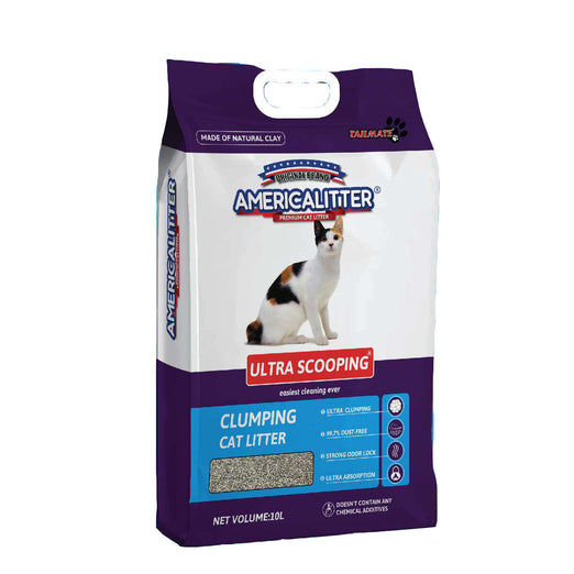 20% OFF: America Litter Ultra SCOOPING Clumping Cat Litter 10L - Kohepets