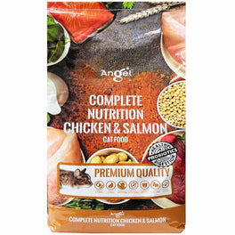 BUNDLE DEAL: Angel Complete Nutrition Chicken & Salmon Dry Cat Food 1.1kg