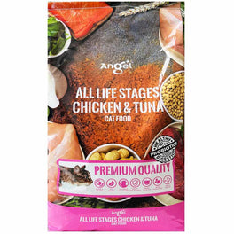 BUNDLE DEAL: Angel All Life Stages Chicken & Tuna Dry Cat Food 1.1kg