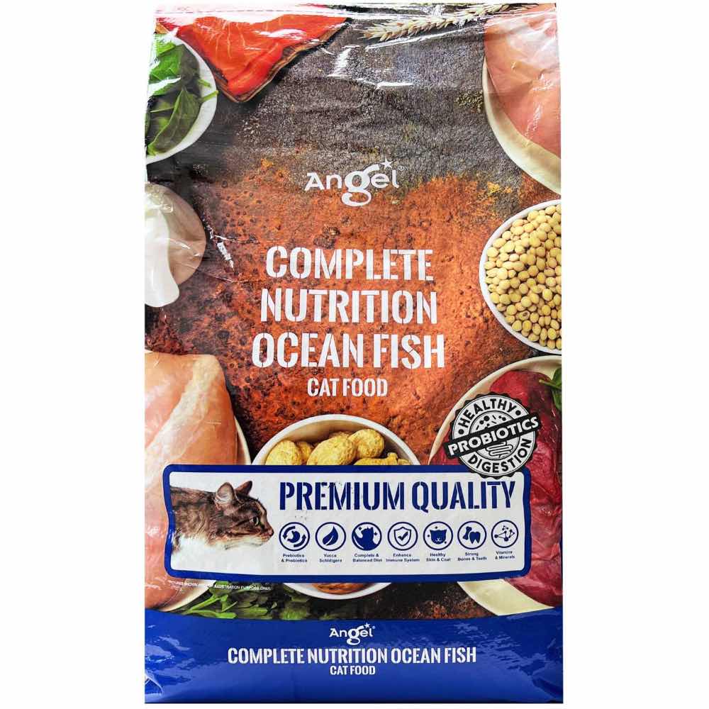 Angel Complete Nutrition Ocean Fish Dry Cat Food 1.1kg