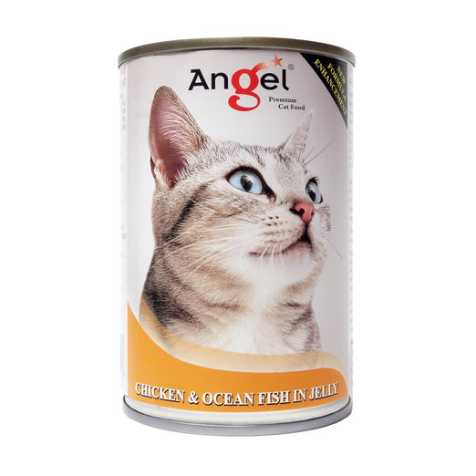 Angel Chicken & Ocean Fish In Jelly Canned Cat Food 400g - Kohepets