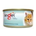 Angel Ocean Whitefish & Tuna Canned Cat Food 80g - Kohepets