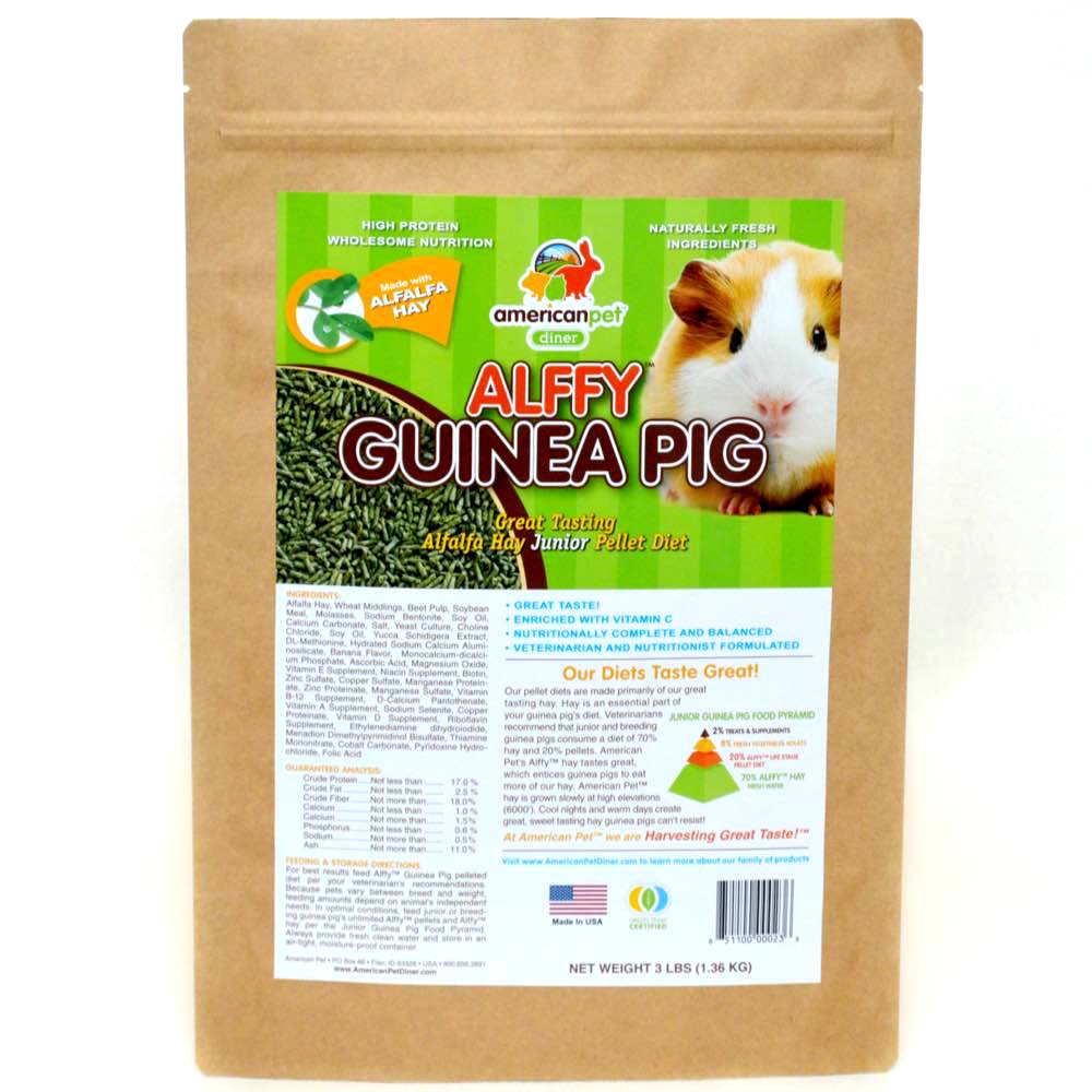 A closer look at Low Caloric Content Guinea Pig Pellet Food