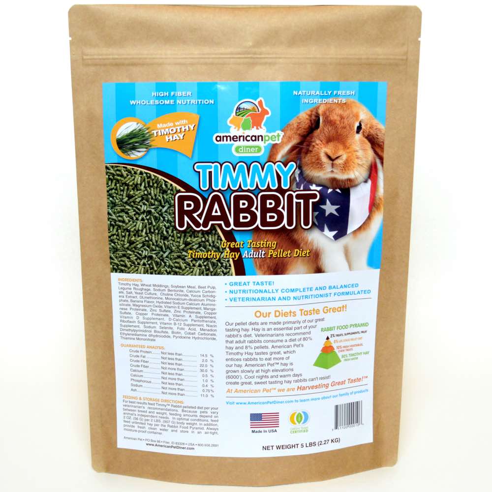 Timmy Rabbit American Pet Diner Timmy Rabbit Pellet | Kohepets